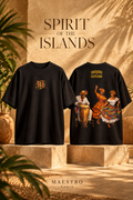 SPIRIT OF THE ISLANDS / T-shirt noir / Précommande